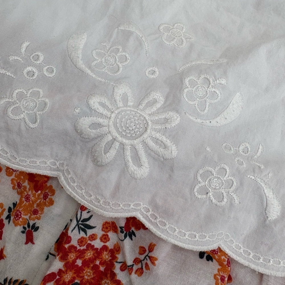 🌸 6M Floral Summer Set – 3PC Lightweight Cotton Outfit EUC 🌸 - Picture 3 of 5